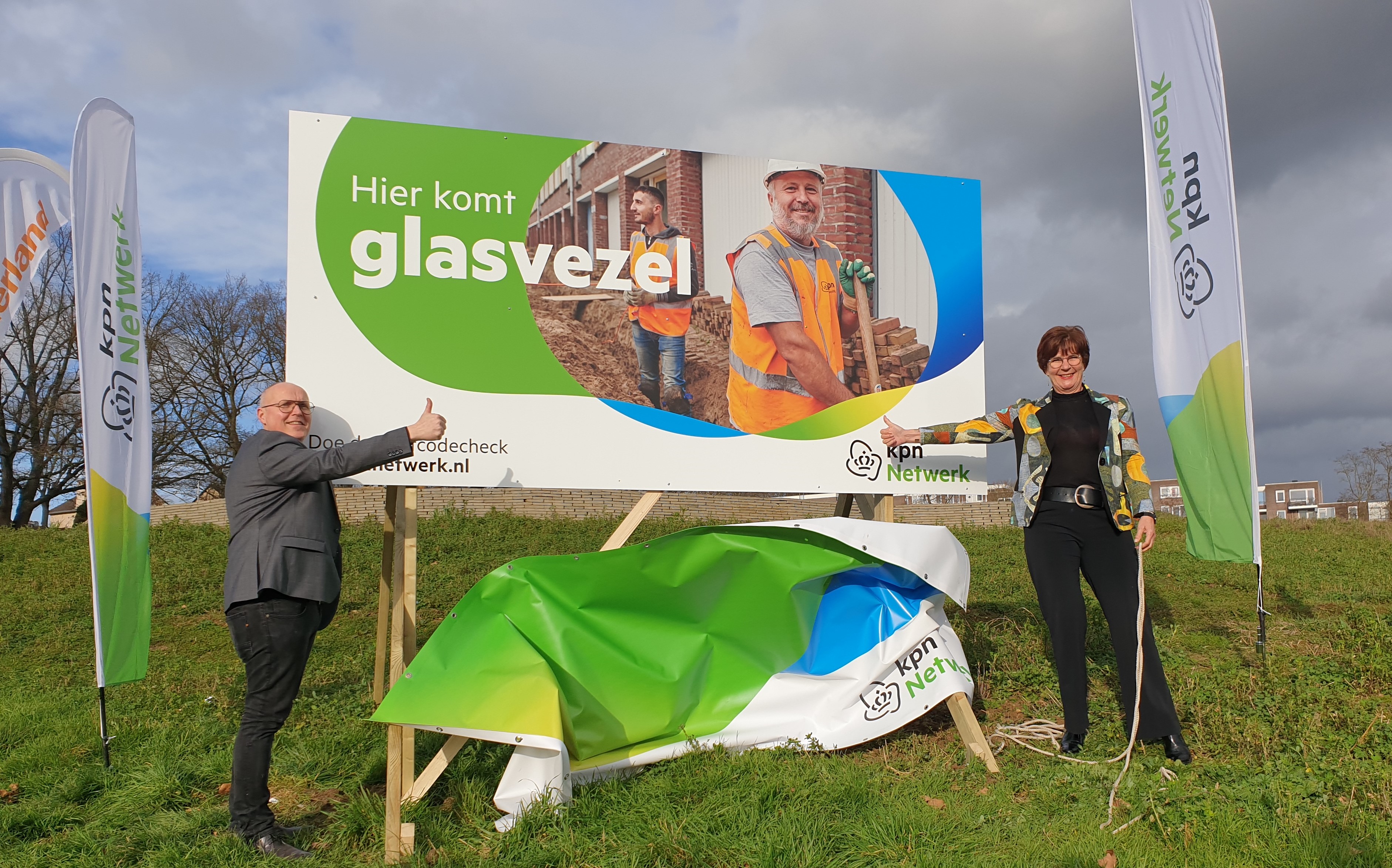 KPN gaat Heerlen aansluiten op glasvezelnetwerk